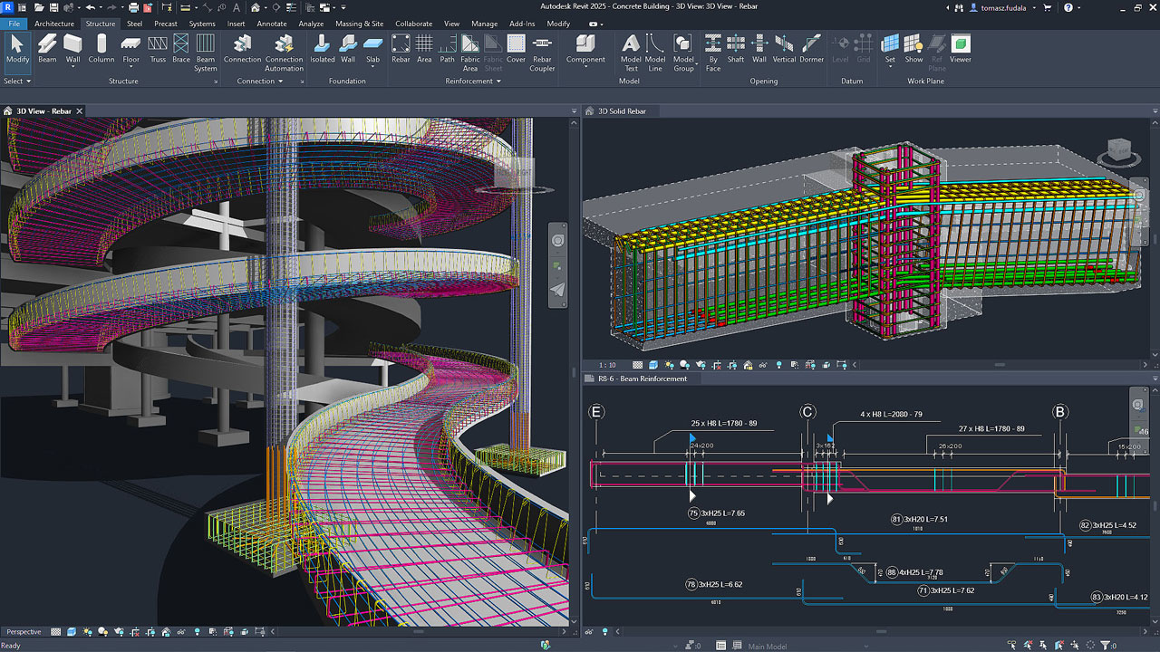 آموزش کاربردی revit برای مهندسین عمران